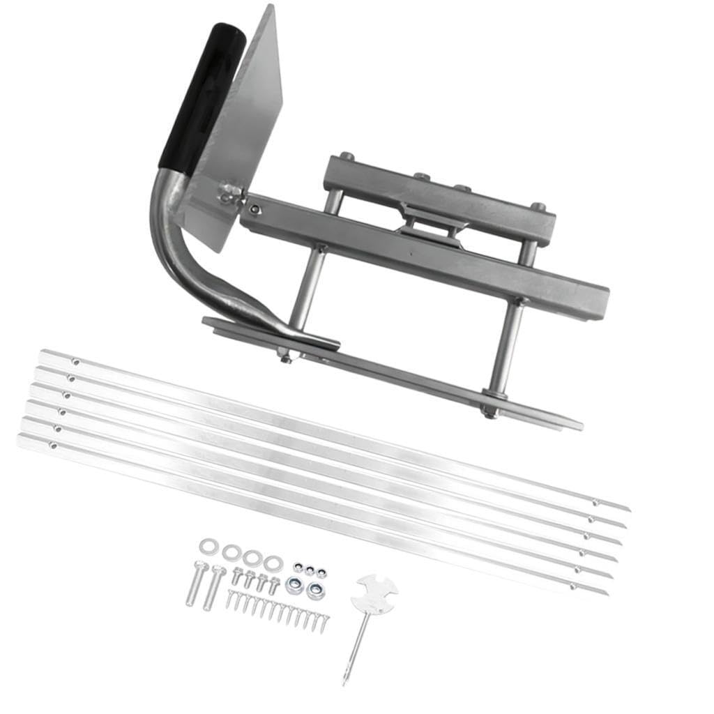 Fresa de bordes portátil Herramientas multifuncionales para recortar Para madera Riel guía de configuración eficiente en kit completo Herramienta
