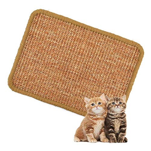 Tapis de litière et griffoir en sisal pour protéger vos meubles