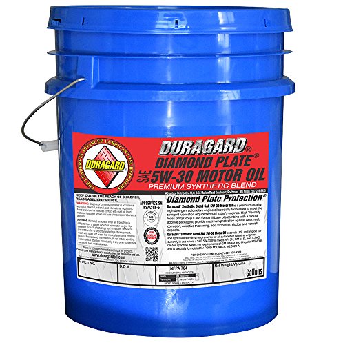 Aceite para motor Duragard Diamond Plate Synthetic Blend 5W-30 5 galones