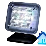 ✅ 【SIMULATION TV ULTRA-RÉALISTE】: 12 LEDs Multicolores (Rouge, Bleu, Vert, Blanc) parcourent des séquences dynamiques, créant un effet 