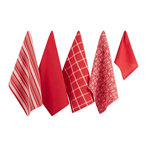 DII Geschirrtuch-Set, gewebt, ca. 45 x 70 cm, Geschirrtuch (33 x 33...