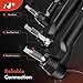A-Premium Front Steering Linkage Drag Link Tie Rod Kit Assembly Compatible with Dodge Ram 1500 2006-2008, Ram 2500/Ram 3500 2003-2010 & Ram 2500/3500 2011-2013, 4WD