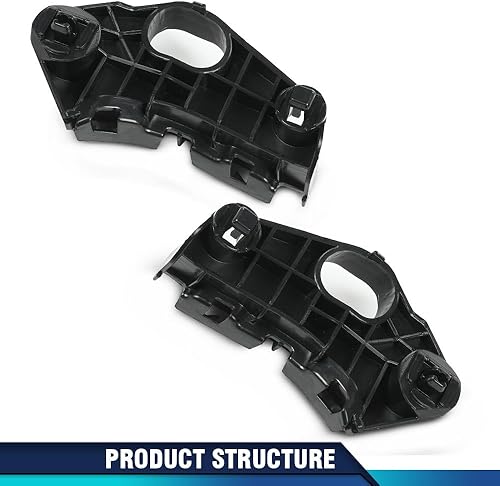 Miniatura 60 de PIT66 Soporte de parachoques delantero compatible con Hyundai Sonata 2011-2015 2 piezas soporte de parachoques delantero izquierdo y derecho