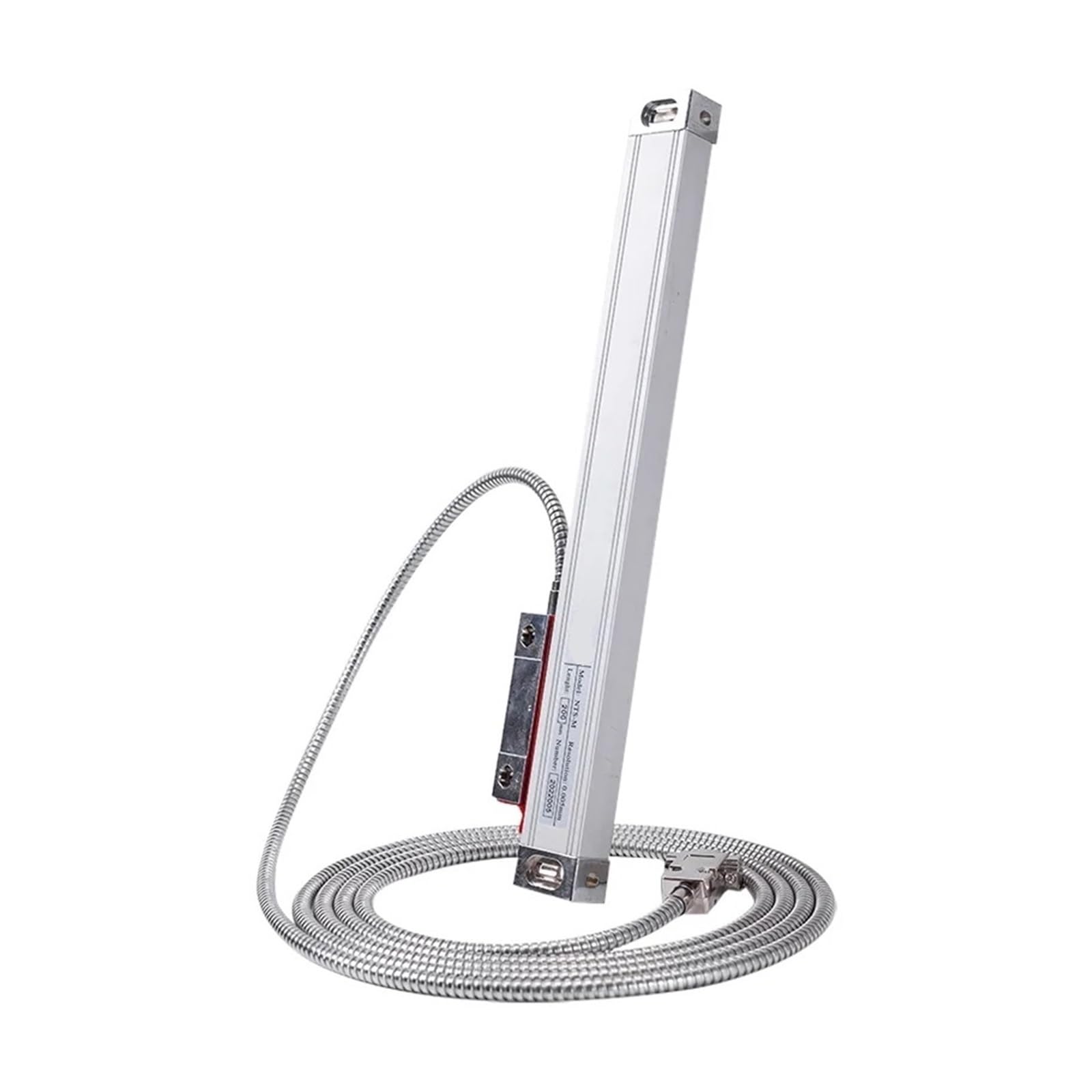 Codeur linéaire, Règle linéaire à encodeur Optique 1 Micron, échelle linéaire Haute précision 0,005 mm TTL DRO 500 600 700 750 800 mm pour fraiseuse(650mm Travel)