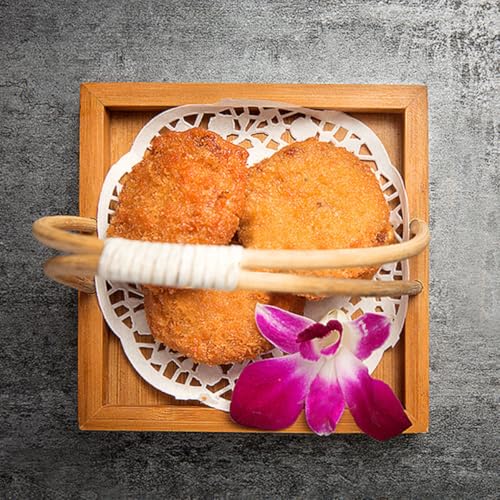 Bandeja pequeña para sushi con mango estilo japonés miniatura 4