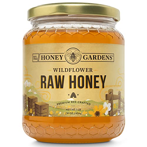 Honey Gardens Raw Honey, 1-Pound