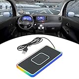 [Prise en charge de la charge rapide] Profitez de capacités de charge rapide avec ce chargeur sans fil qui prend en charge jusqu'à 15 W de sortie, vous gardant alimenté pendant la conduite.