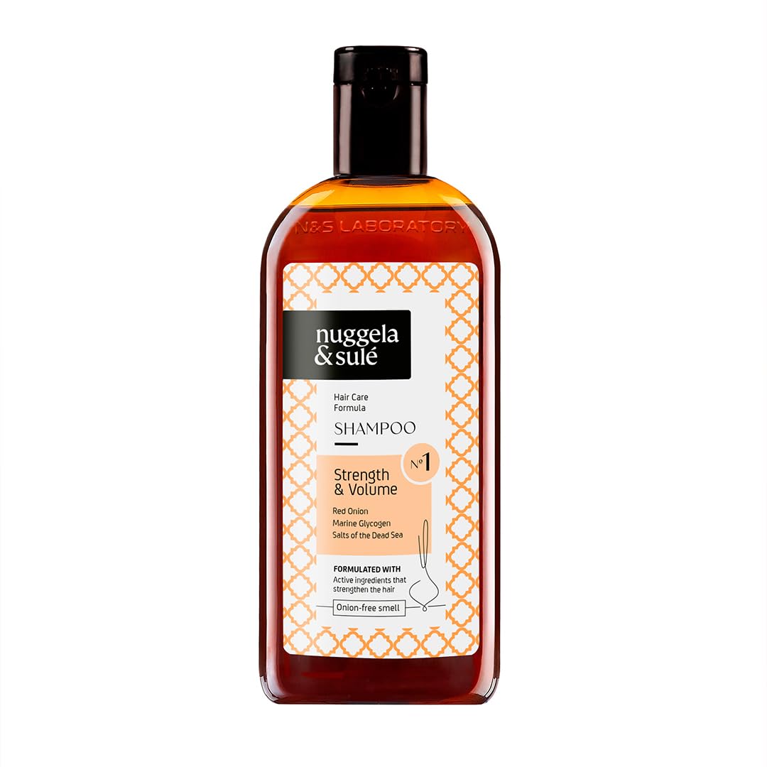 Nuggela & Sulé Premium Nº1 Shampoo with Red Onion Extract 250ml / 8.45 FL.Oz. Dermatologically tested. For Men and Women. Best capillary treatment by Esquire Magazine. Stimulates hair growth