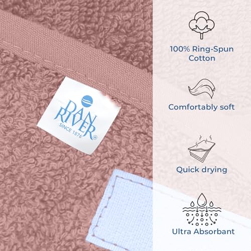 Image of DAN RIVER Spa Headband, Soft Terry Cloth Makeup & Skincare Pack of 3
