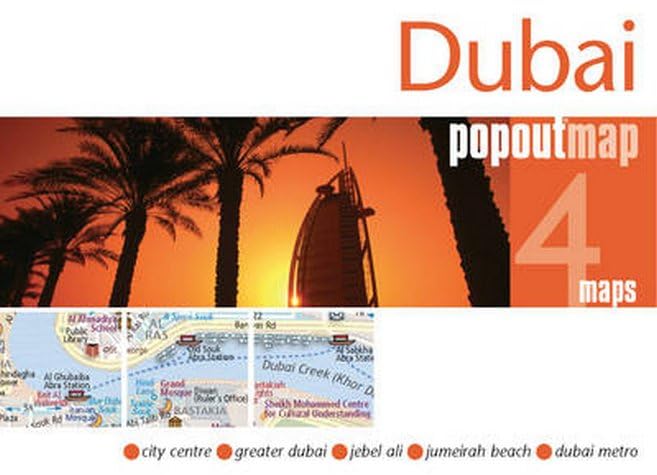 Dubai PopOut Map (PopOut Maps) Map – Folded Map, 15 Jan. 2013