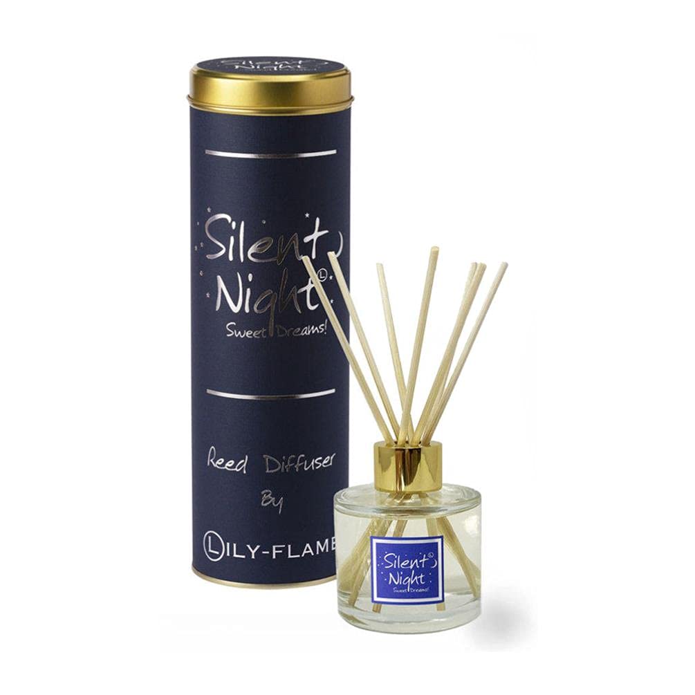 Lily-Flame Silent Night Diffuser, Blue
