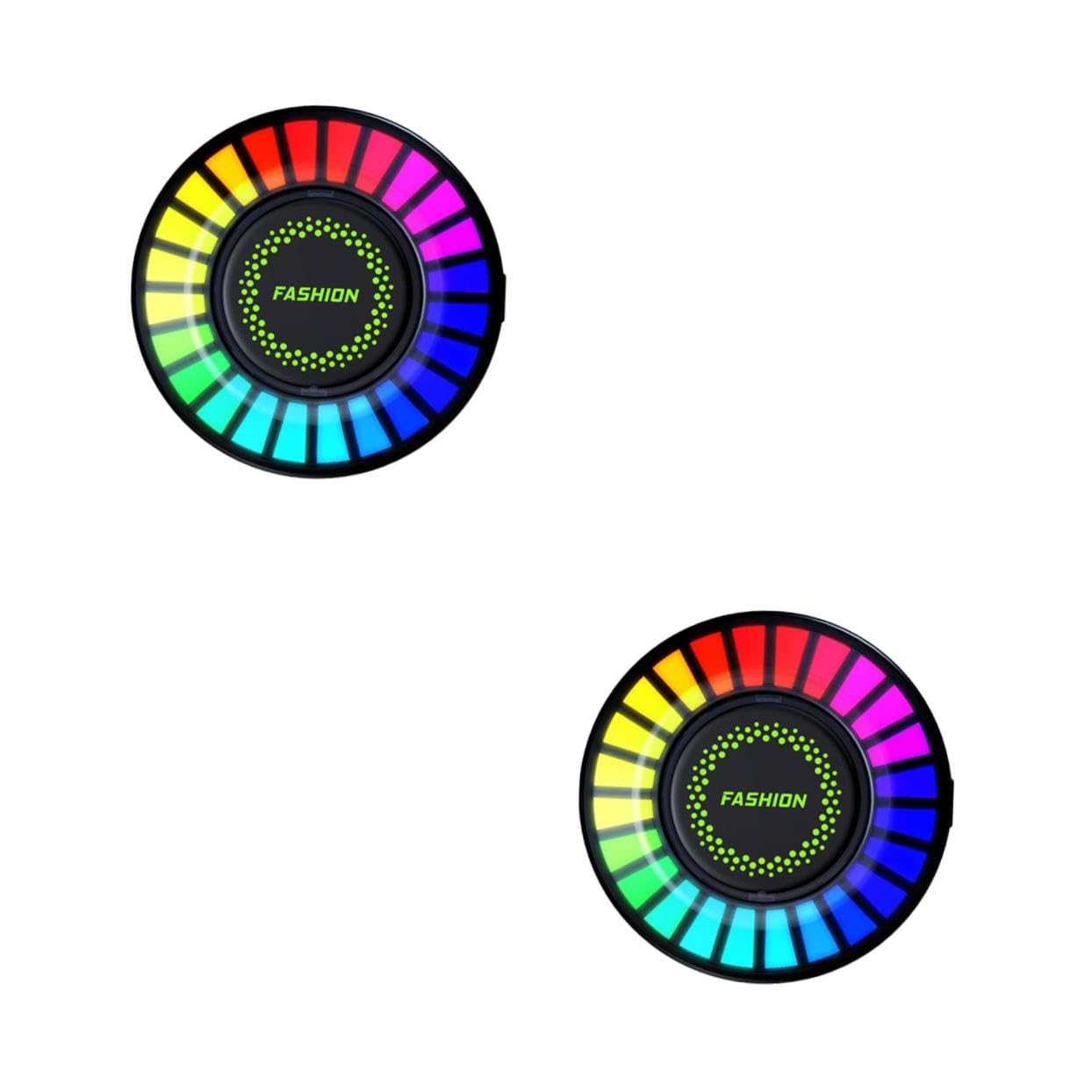 Mikinona 2 Clip Per Bocchetta Di Ventilazione Per Profumo Per Auto 100 Modalità Di Illuminazione Diffusore Di Fragranze Per Auto Elegante Per Auto