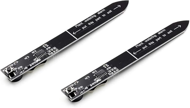 Treedix 2pcs Soil Moisture Sensor Plant Watering Alarm Humidity Moisture Sensor Compatible with Arduino