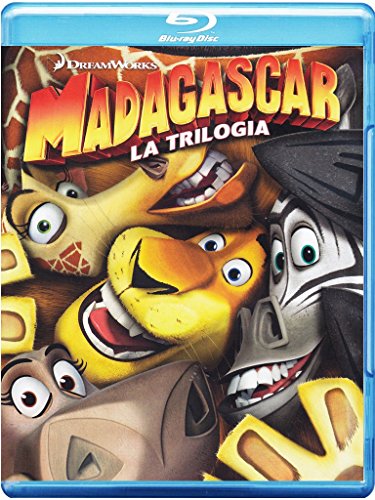 Preisvergleich Produktbild Madagascar - La trilogia [Blu-ray] [IT Import]