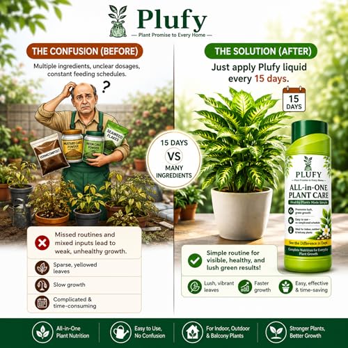 Image of All-in-One Plant Boost Liquid Bio Fertilizer | Plant booster for speed growth for Faster Growth, Healthy Roots & Strong Plants | For Indoor, Outdoor, Balcony & Home Garden Plants | 250 ML