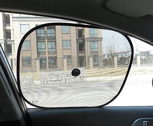 MagiqueW Car Window Shades for Baby, Auto Sun Shiled for Blocking UV Ray Protecting Kids Pets Family- Baby Car Side Window Sun Shades