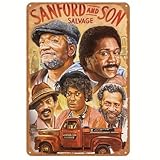 Sanford and Son Movie Poster Sign Weatherproof Aluminum