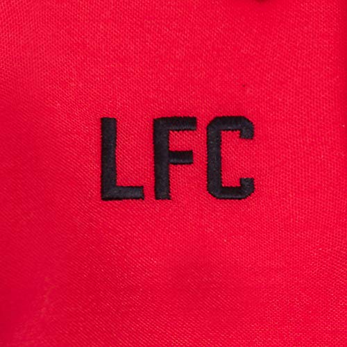 Liverpool FC - Polo Oficial para Hombre - con el Escudo del Club - Rojo - Medium