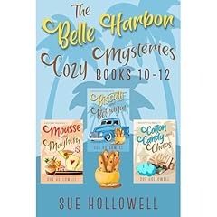 Belle Harbor Cozy Mysteries: Books 10 - 12 Audiolibro Por Sue Hollowell arte de portada
