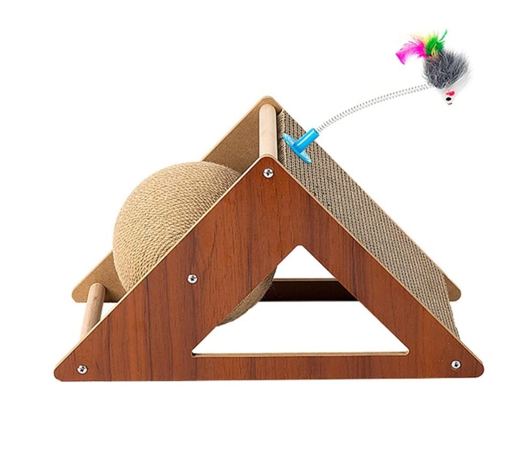 Rascadores para Gatos Almohadilla Para Rascar De Cartón Corrugado De Reciclaje Duradero Para Protección De Muebles, Cuenco Rascador Para Gatos, Juguete De Entrenamiento Para Gatos Afilador de uñas par