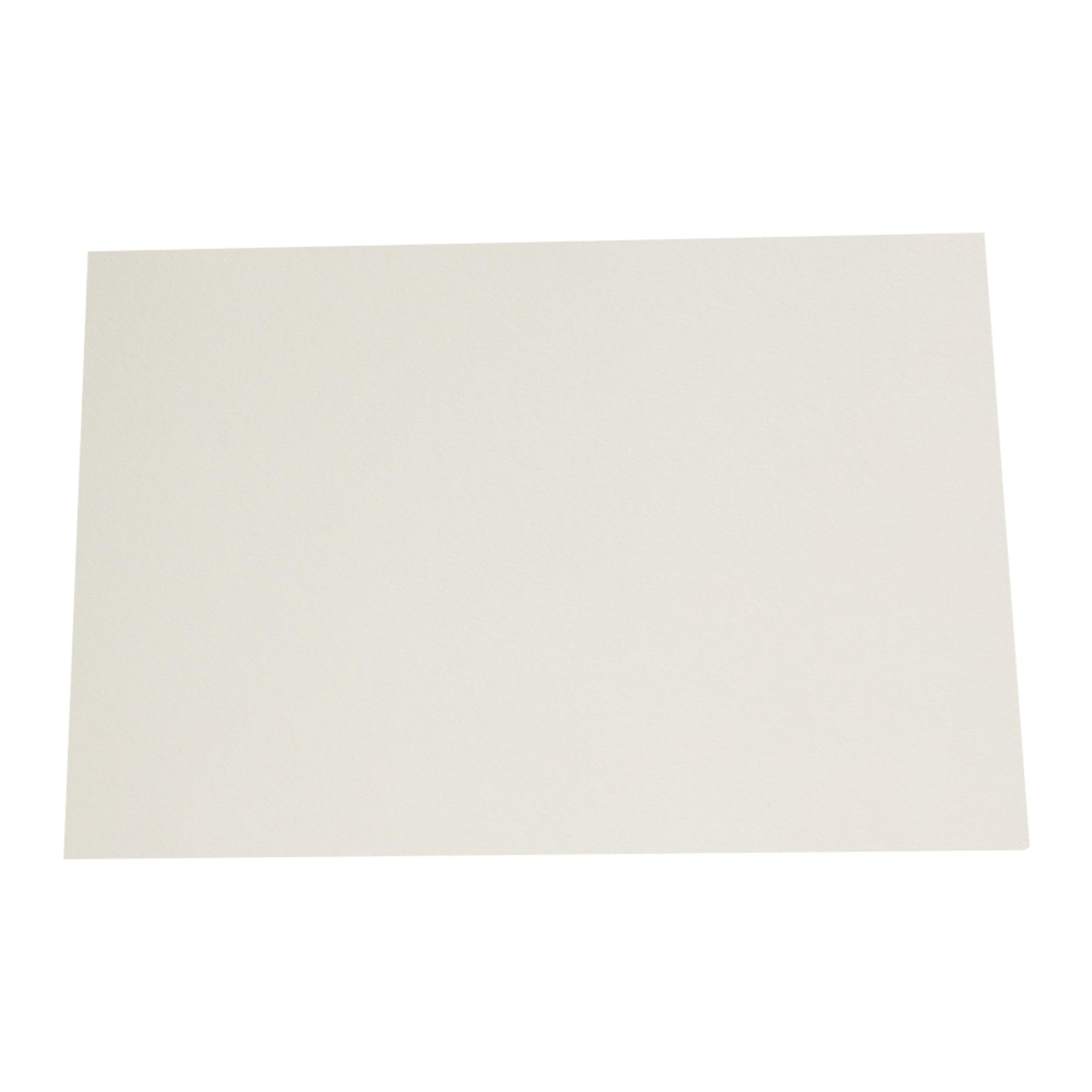 Sax Economy Lot de 50 feuilles de papier aquarelle Blanc 18 x 24 kg