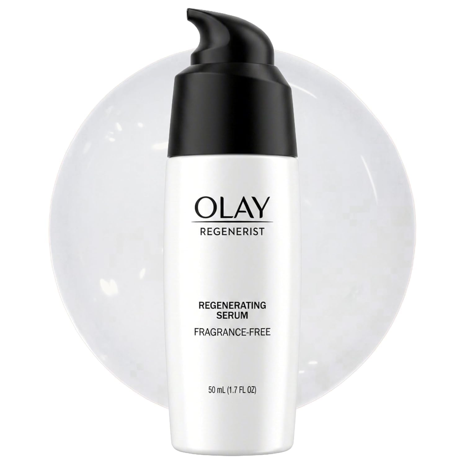 Olay Serum, Regenerist Light Gel Face Moisturizer, Fragrance-Free - Anti-Aging, Anti-Wrinkle, Hydrating, Firming, Smoothening, Improves Fine Lines and Elasticity - Amino Peptide Complex, 1.7 oz