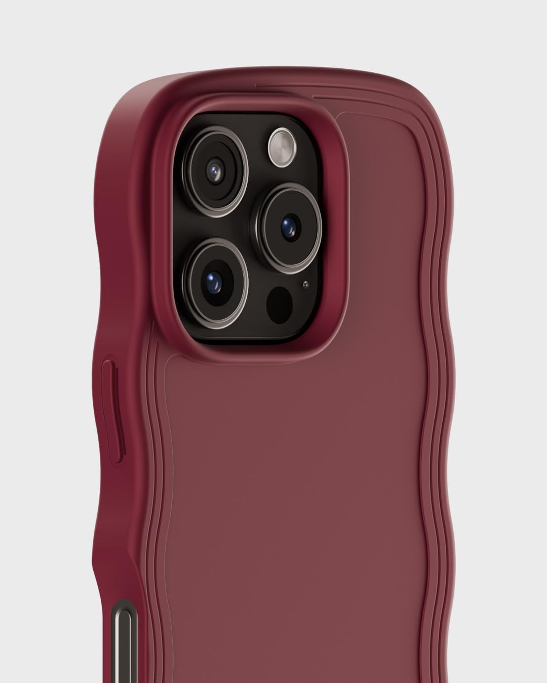 Amazon.co.jp: Holdit 耐衝撃 スマホケース (iPhone 16ProMax / ワイン