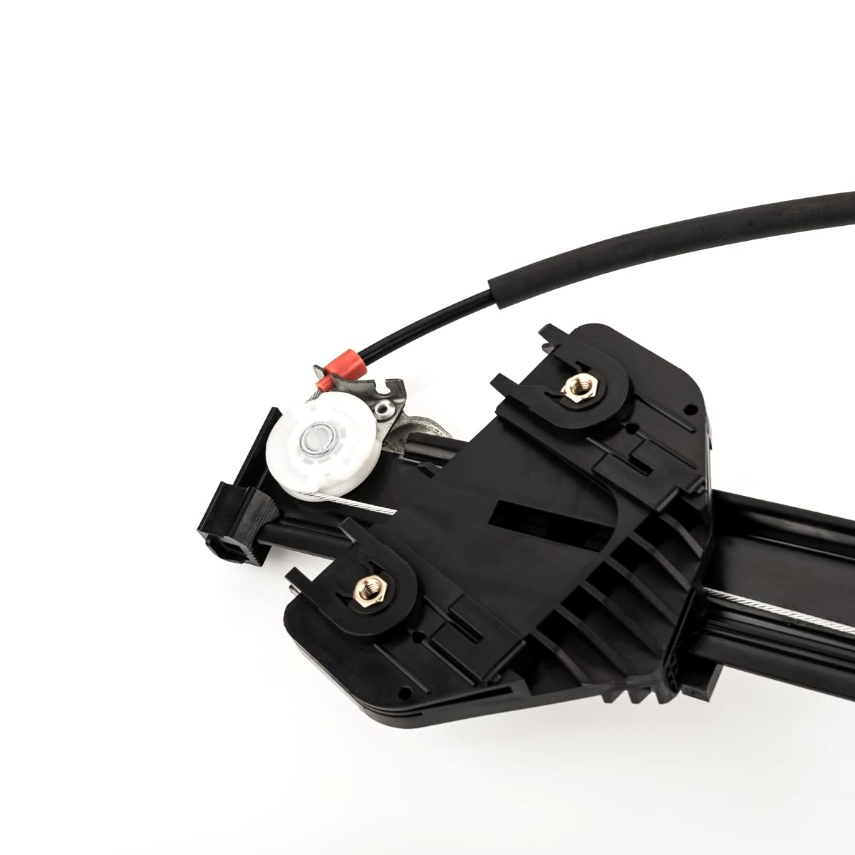 LST Elektrischer Fensterheber hinten links ohne Motor Fensterführung Fensterhebermechanismus kompatibel mit Mitsubishi Colt CZC Cabrio RG 2006-2009