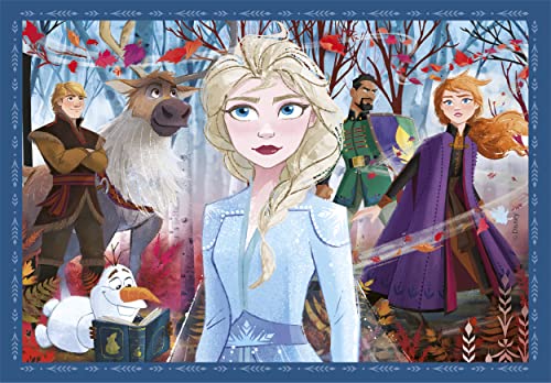 Puzzle Clementoni Frozen 4 in 1 - vue 4