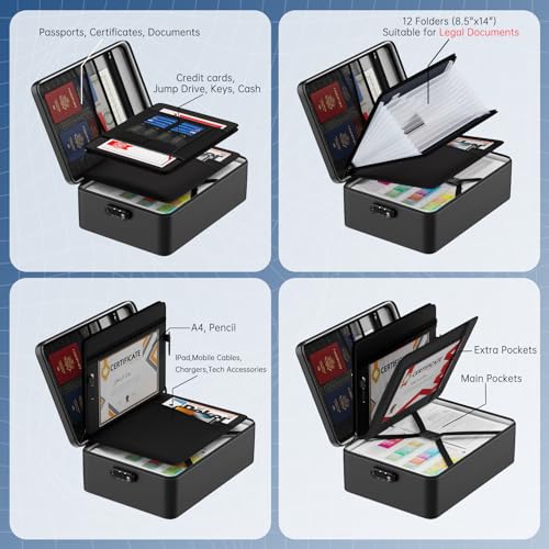 Comparativas de Cajas fuertes para documentos importantes para comprar hoy. 6 Imagen adicional