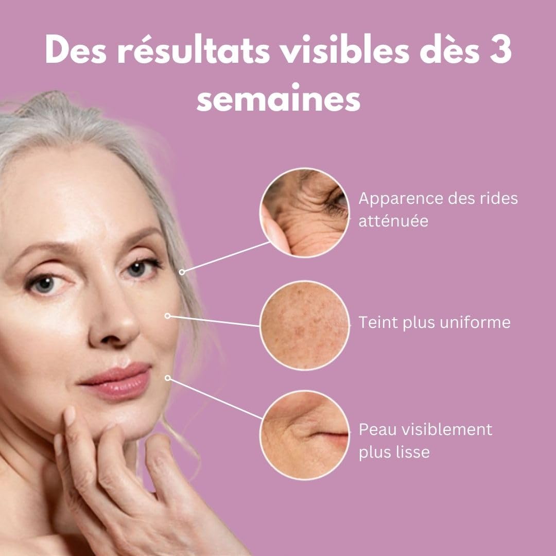 Collagène marin liquide 12500mg | Anti-Âge puissant | Peau Éclat & Hydratée | Acide hyaluronique, rétinol, vitamine C | 500ml | Saveurs baies.