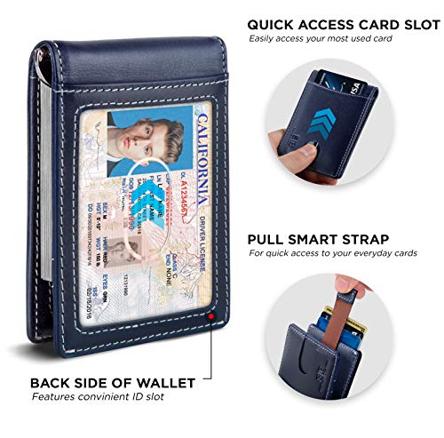 SERMAN-BRANDS-RFID-Blocking-Slim-Bifold-Genuine-Leather-Minimalist-Front-Pocket-Wallets-for-Men-with-Money-Clip-Thin-Gift