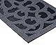Nicoman Schmale Trittmatte Barriere-Fußmatte, umweltfreundlich, Kratz- und saugfähig, Grau (Wasserdicht) - 75x25cm (30’’x10’’), 1 Stück