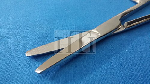 HIGH Grade AUTOCLAVABLE PACIFATED Stainless Steel Dissecting Operating Scissors 5.5" Blunt Blunt Straight (HTI BRAND) - Thumbnail 3