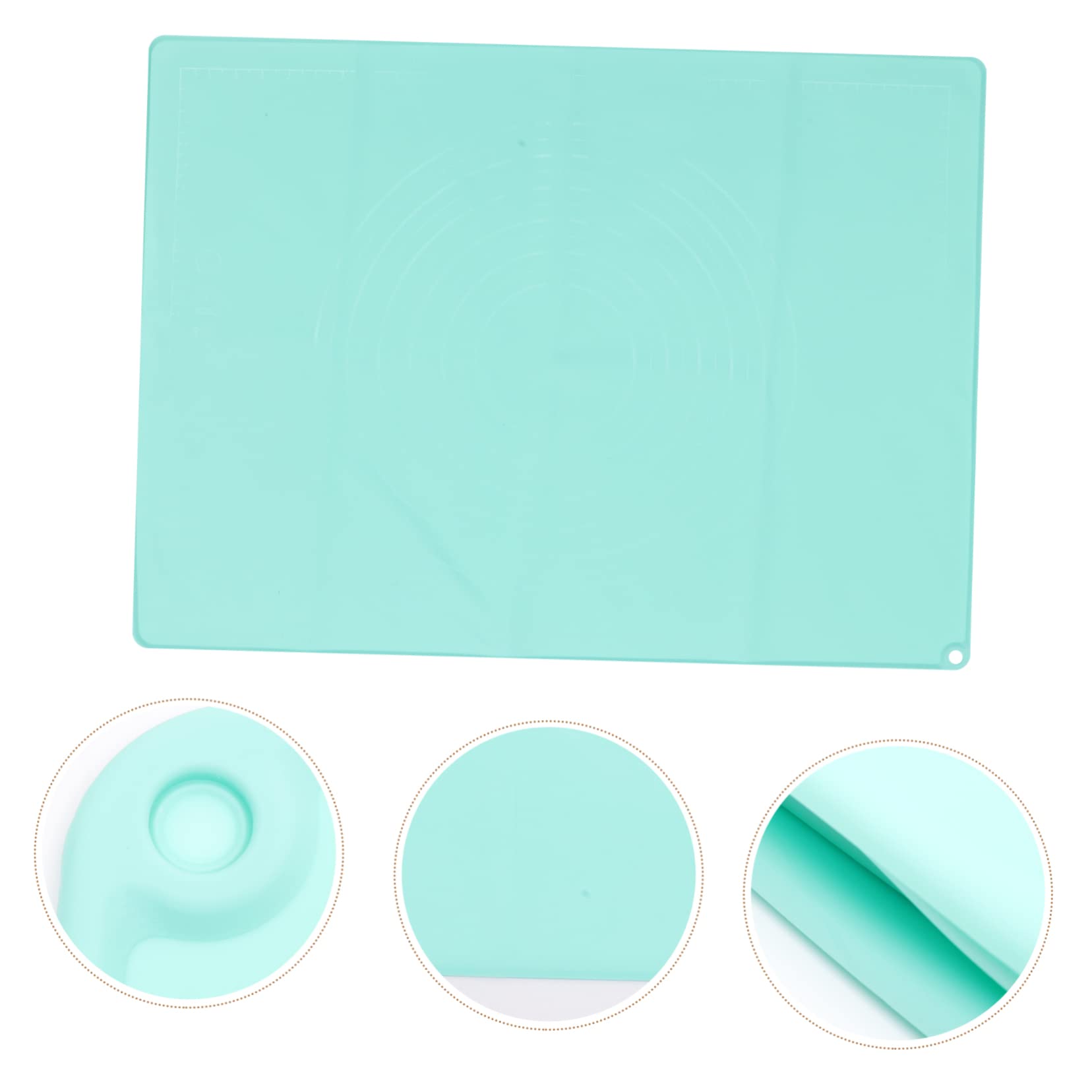 Tappetino in Silicone Per Impasto Da Banco Scala Di Misurazione Resistente All Usura Antiscivolo Riutilizzabile Per Preparazioni Dolciarie e Uso Domestico