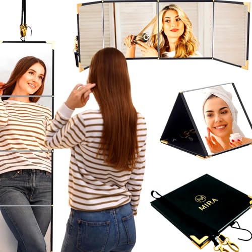Espejo Plegable Largo Completo para Viaje y Maquillaje