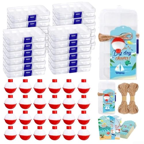 Recuerdos de fiesta temática de pesca para organizar dulces en cajas plásticas de aniversario