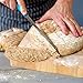 FORSUN Round Bread-Banneton-Proofing-Rising-Basket Rattan Brotform Bread Dough Set 8.5 inch for Home Bakers