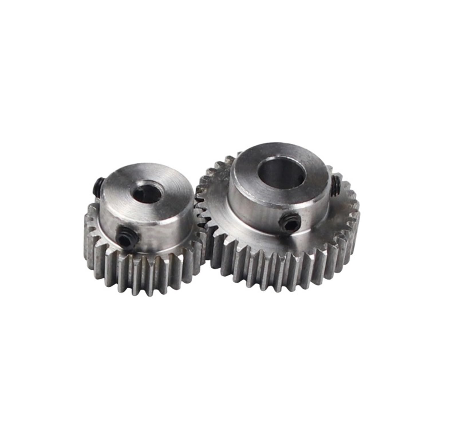 Bevel Gear Pinion Hardware Mechanical Spur Gear 45# Steel Motor Boss Convex Gear Rack Transmission 1 Modulus 15/16/18/20/25/30 Teeth Inner Hole 5mm(18Teeth)