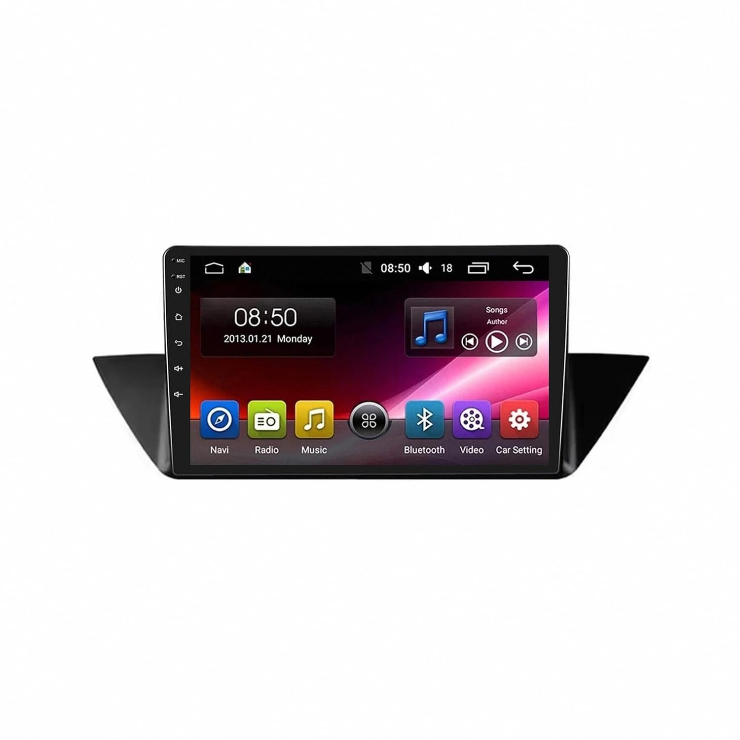 Touchscreen Auto Radio per BMW X1 E84 2009-2015 Wireless Carplay Android Auto Stereo Bluetooth Ips con Pantalla Táctil con Gps Navigatore/Swc/Mirror, 4 Nucleo 1G+32G