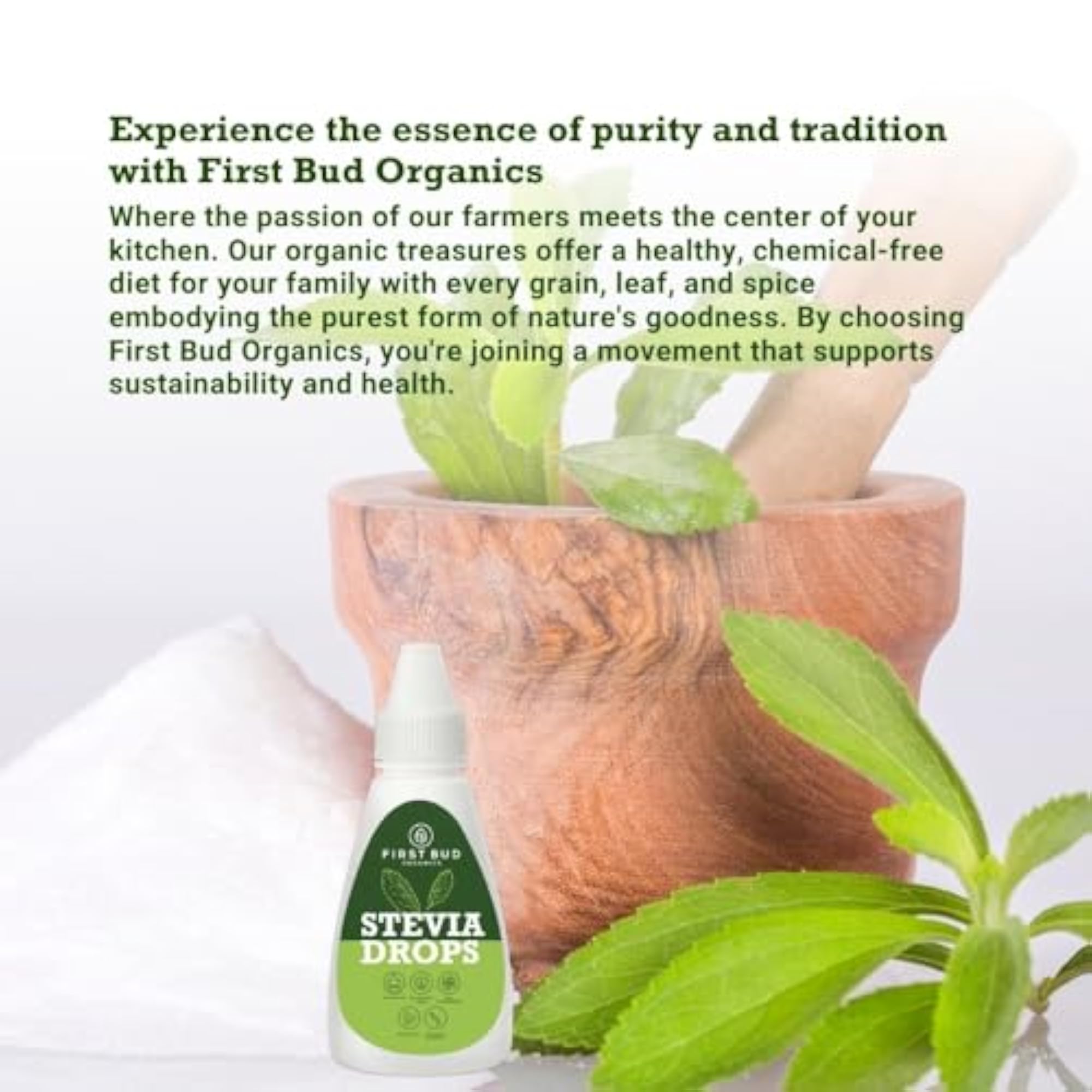 Pure Stevia Drops Natural Sweetener, 30ml