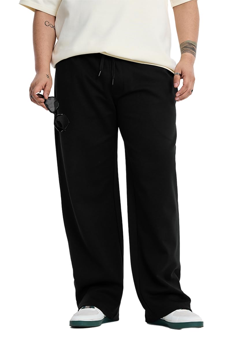 snitch Men Formal Trousers | Loose Fit Mid Rise Self-Design | Premium Polyester Blend with Medium Stretch & Smooth Finish for Office & Formal Occasions-picture-34