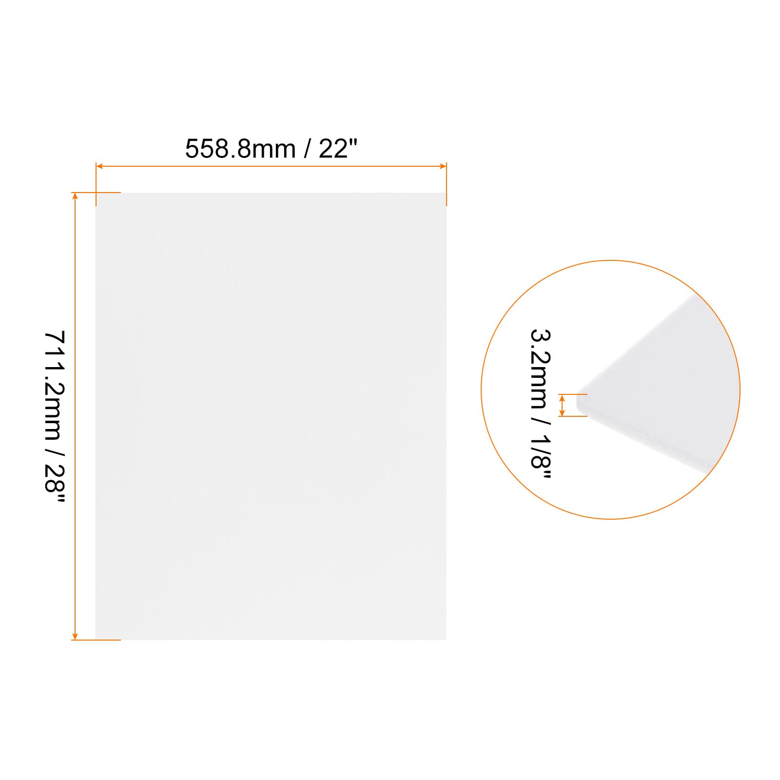15 PCS Tablero De Espuma Blanca 559 X 711 Mm Tableros De Espuma 3.2 Mm De Grosor Tablero De Espuma Para Carteles [Para Proyectos De Presentación Artesanías Creación De Carteles]
