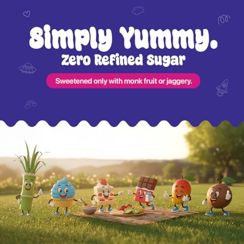Image of Asmita Organic Farms (Kids Edition) Nutty By Nature Tasting Box 400g | Healthy Nut Spread for Kids | No Refined Sugar, No Palm Oil, No Preservatives | 4 Yummy Flavours | 100g Each Jar