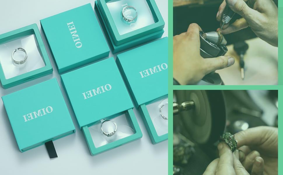 18K Gold Adjustable Ring with Cubic Zirconia | Love Ring for Women | Gem Grade Stacking Ring | Eternity Rings Wedding Bands | Size Adjustable - Image 7