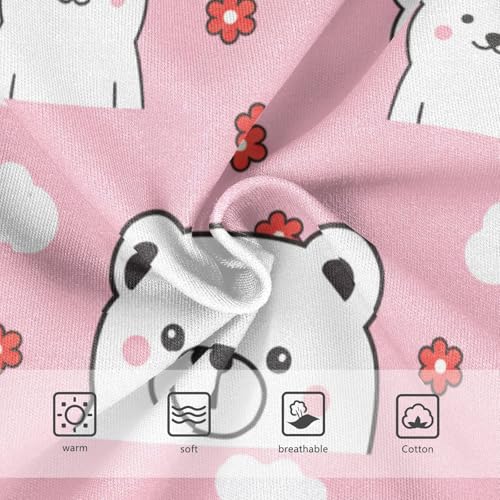 Cute Bear Pink Cute Panties Girl Toddler Girls Underwear Cotton Cartoon Briefs Undies Kids 2t3