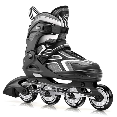 2PM SPORTS Torinx Green Boys Adjustable Inline Skates, Fun Beginner Roller...