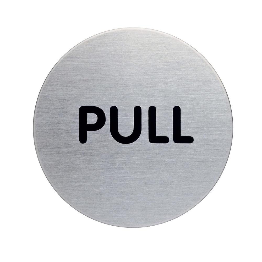 Durable PICTO 'Pull' Sign 65mm