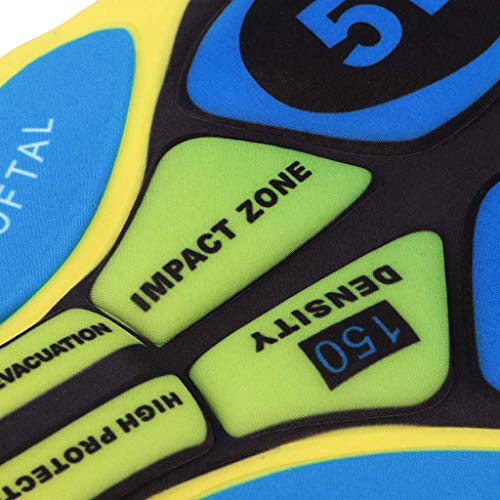 #N/a 4 Unidades Calções de Ciclismo à Prova de Choque em Gel Macio E Almofadas com Almofada Acessóri