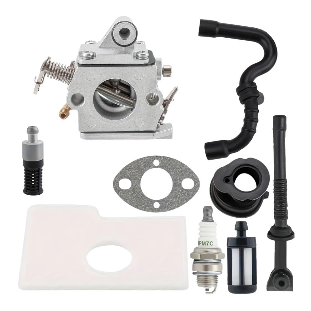 Carburador moto Carburador Para Motosierra Para MS170 MS180 017 018 Con Kit De Afinación Filtro